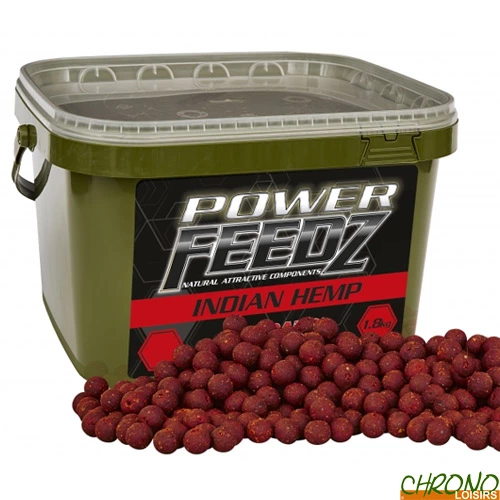 Bouillettes Starbaits Power Feedz Indian Hemp 20mm 1.8kg 3 Bouillettes Starbaits Power Feedz Indian Hemp 20mm 1.8kg