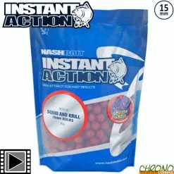 Nash Bait Bouillettes Nash I.A. Squid & Krill 15mm 1kg