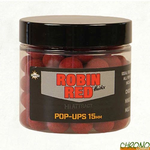 Pop Ups Dynamite Baits Robin Red 15mm 100g 3 Pop Ups Dynamite Baits Robin Red 15mm 100g