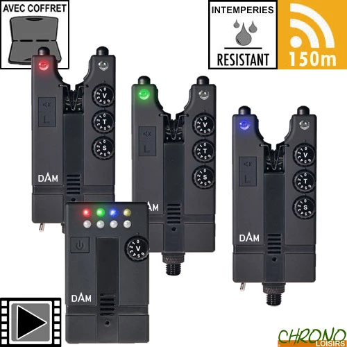 Coffret DAM Centrale 3 Détecteurs Hi-T 3 Coffret DAM Centrale 3 Détecteurs Hi-T