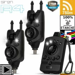 Nash Tackle Coffret Nash Centrale 2 Détecteurs Siren R4