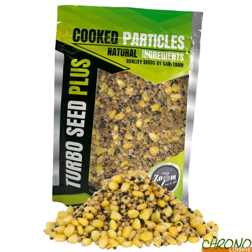 Graines Carp Zoom Turbo Speed 3x Mix 1kg 3 Graines Carp Zoom Turbo Speed 3x Mix 1kg