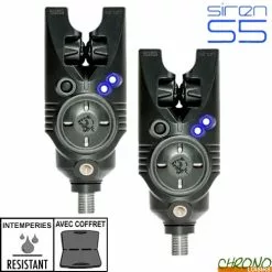 Nash Tackle Détecteur Nash Siren S5 Digital Bleu (les 2)