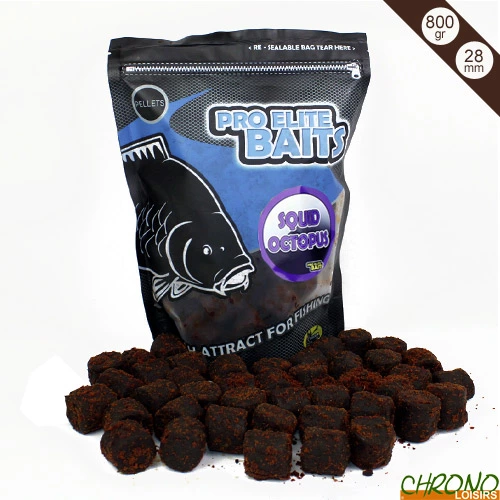 Pellets Pro Elite Baits Squid & Octopus 28mm 800g 3 Pellets Pro Elite Baits Squid & Octopus 28mm 800g