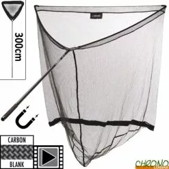 Epuisette Prowess Mag'Net 42" 3m Manche 2 Parties