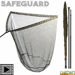 Epuisette Avid Carp Safeguard Landing Net 42" Manche 2 Parties