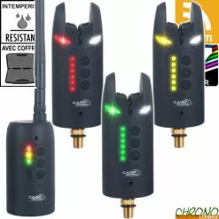 Coffret Carp Design Centrale 3 Détecteurs Darkness