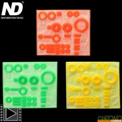 Inserts Caoutchouc New Direction Réactif Aux UV (set De 3)