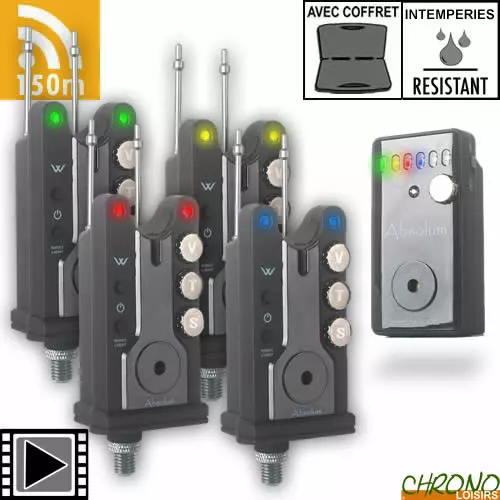 Coffret Prowess Centrale 4 Détecteurs Absolum 3 Coffret Prowess Centrale 4 Détecteurs Absolum