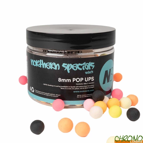 Pop Ups CC Moore NS1 Minis 8mm (par 150) 3 Pop Ups CC Moore NS1 Minis 8mm (par 150)