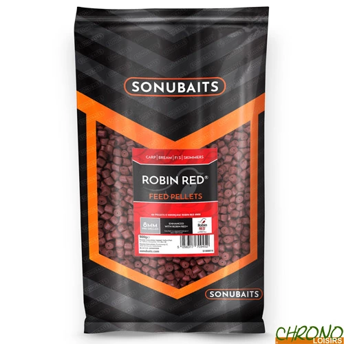 Pellets Sonubaits Robin Red Feed Pré Percés 8mm 900g 3 Pellets Sonubaits Robin Red Feed Pré Percés 8mm 900g