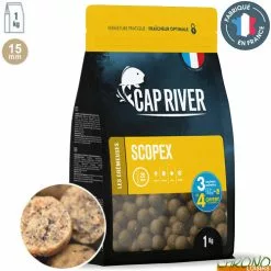 Bouillettes Cap River Scopex 15mm 1kg