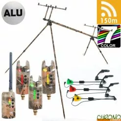 Pack Détection Carp Design Bank Pod Darkness 3D Camo Blade