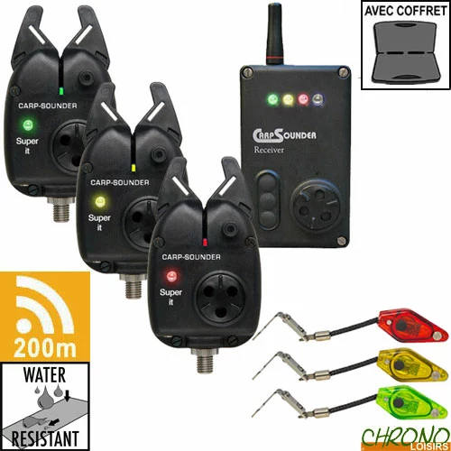 Set Electronique Carpsounder 3D Super IT Dropstar DR-LX2 Mini 3 Set Electronique Carpsounder 3D Super IT Dropstar DR-LX2 Mini