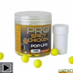 Pop Ups Starbaits Probiotic Spicy Chicken 14mm 60g