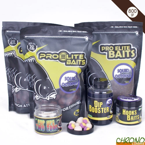 Pack Appâts Pro Elite Baits Squid & Octopus 3 Pack Appâts Pro Elite Baits Squid & Octopus