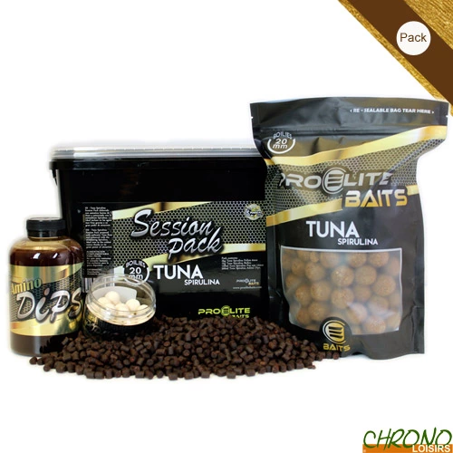 Pack Session Pro Elite Baits Gold Tuna Spirulina 3 Pack Session Pro Elite Baits Gold Tuna Spirulina