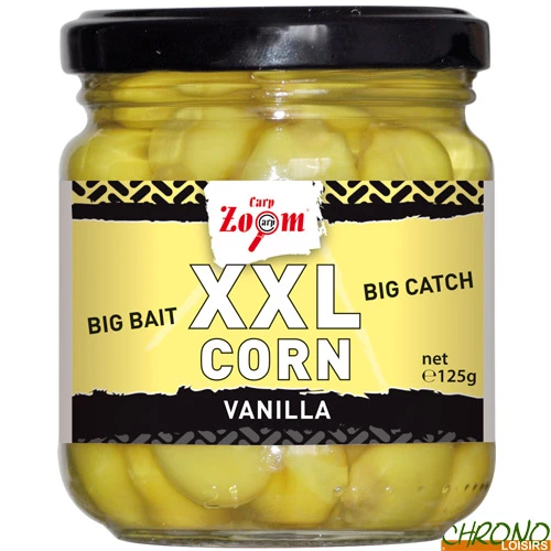 Maïs Géant Carp Zoom XXL Corn Vanille 125g 3 Maïs Géant Carp Zoom XXL Corn Vanille 125g