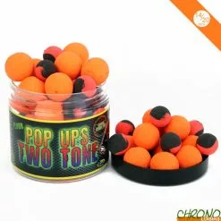 Pop Ups Pro Elite Baits Fluoro Two Tone Krill & Crab 14/20mm 200ml
