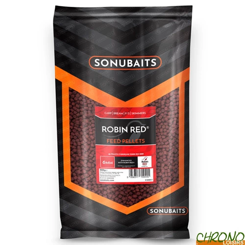 Pellets Sonubaits Robin Red Feed 6mm 900g 3 Pellets Sonubaits Robin Red Feed 6mm 900g