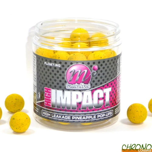 Pop Ups Mainline High Impact High Leakage Pineapple 15mm 250ml 3 Pop Ups Mainline High Impact High Leakage Pineapple 15mm 250ml
