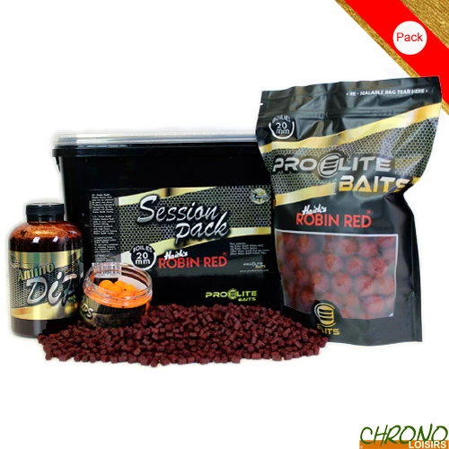 Pack Session Pro Elite Baits Gold Robin Red 3 Pack Session Pro Elite Baits Gold Robin Red
