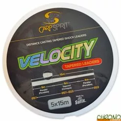 Shock Leader Carp Spirit Velocity Tapered 5x15m
