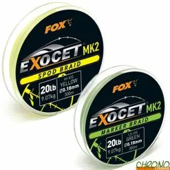 Tresse Fox Exocet MK2 Spod/Marker 0.18mm 300m (les 2)