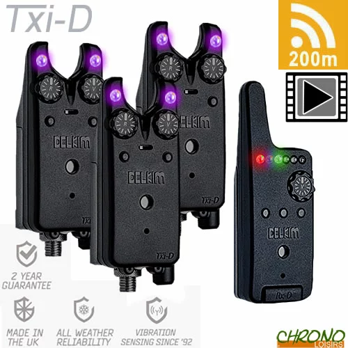 Pack Delkim New Txi-D 3D Pourpre Centrale RX-D 3 Pack Delkim New Txi-D 3D Pourpre Centrale RX-D