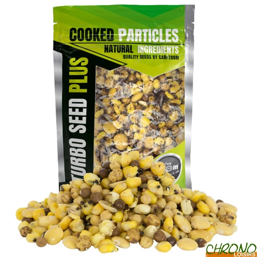 Graines Carp Zoom Turbo Speed 7x Mix 1kg 3 Graines Carp Zoom Turbo Speed 7x Mix 1kg