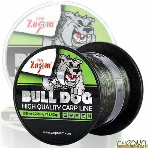 Nylon Carp Zoom Bull Dog Dark Green 0.35mm 1000m 3 Nylon Carp Zoom Bull Dog Dark Green 0.35mm 1000m