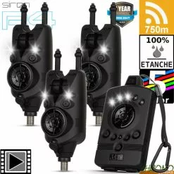 Nash Tackle Coffret Nash Centrale 3 Détecteurs Siren R4