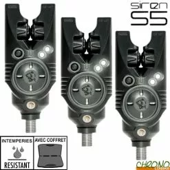 Nash Tackle Détecteur Nash Siren S5 Digital Blanc (les 3)