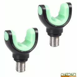 Support Arrière Anaconda Gentle Gripper Alu Black Luminous Small (les 2)