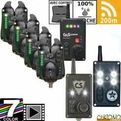 Kit Carpsounder 4D Roc XRS-ACC Black Neon + Campsecure + Campstar