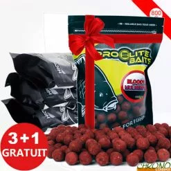Bouillettes Pro Elite Baits Bloody Mulberry 20mm 800g (x3)