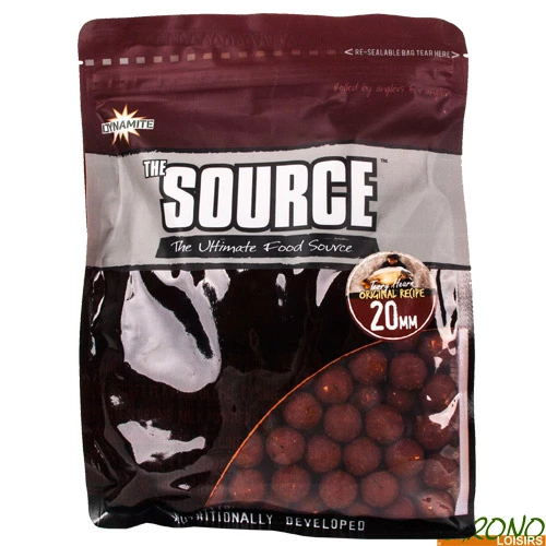 Bouillettes Dynamite Baits The Source 20mm 1kg 3 Bouillettes Dynamite Baits The Source 20mm 1kg