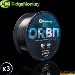 Nylon RidgeMonkey Orbit Double Tapered Mono 0.33mm 300m (les 3)