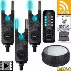 Coffret Sonik Centrale 3 Détecteurs Gizmo Bleu + Lampe